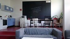 Küche und Esszimmer