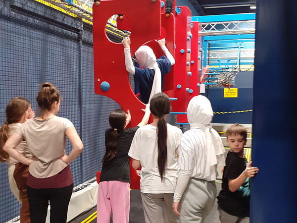 Aktion zum Weltmädchentag 2022